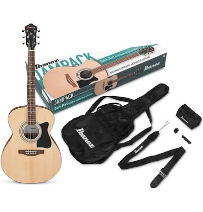 Ibanez IJVC50 JamPack Grand Concert Acoustic Guitar Pack
