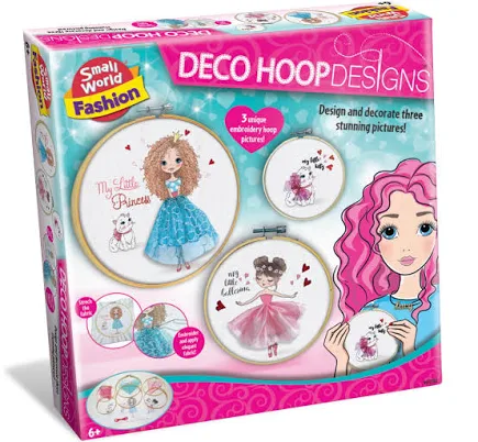 Small World Toys Deco Hoop Designs Embroidery Hoop Pictures