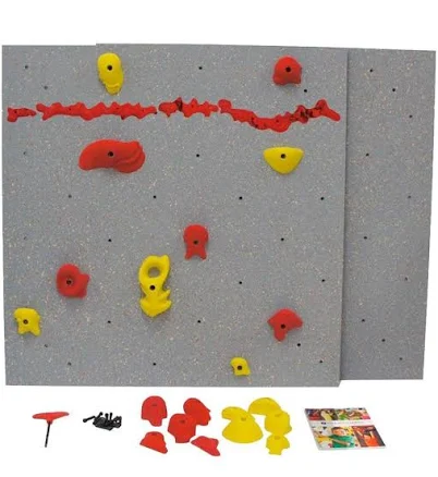 DIY Indoor Climbing Wall with Standard Panel
