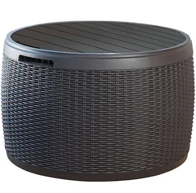 Keter Storage Circa 37 Gallon Round Deck Box