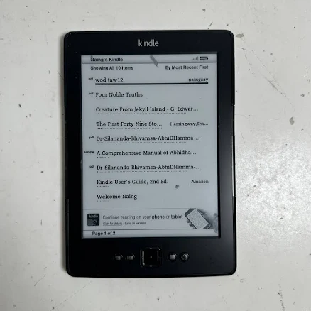 Amazon Kindle 6" Wi-Fi Ebook