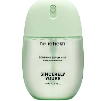 Sincerely Yours Hit Refresh Soothing and Hydrating Serum Mist with Cucumber Extract